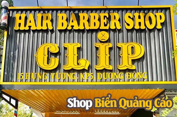 20+ Mẫu bảng hiệu barber shop cho tiệm tóc đẹp, ấn tượng