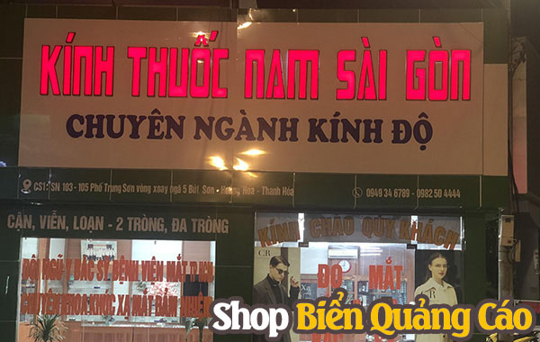 30+ Mẫu bảng hiệu mắt kính Hồ Chí Minh đẹp giá rẻ