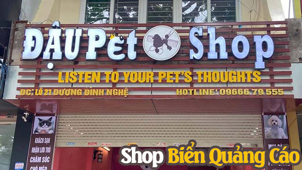 20+ Mẫu bảng hiệu pet shop giá rẻ đẹp bền chất lượng cao
